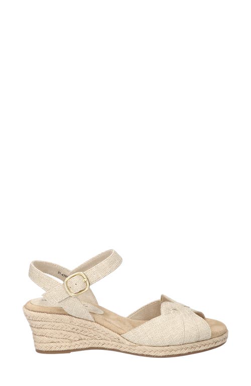 EASY STREET EASY STREET MIRAMAR ANKLE STRAP WEDGE SANDAL