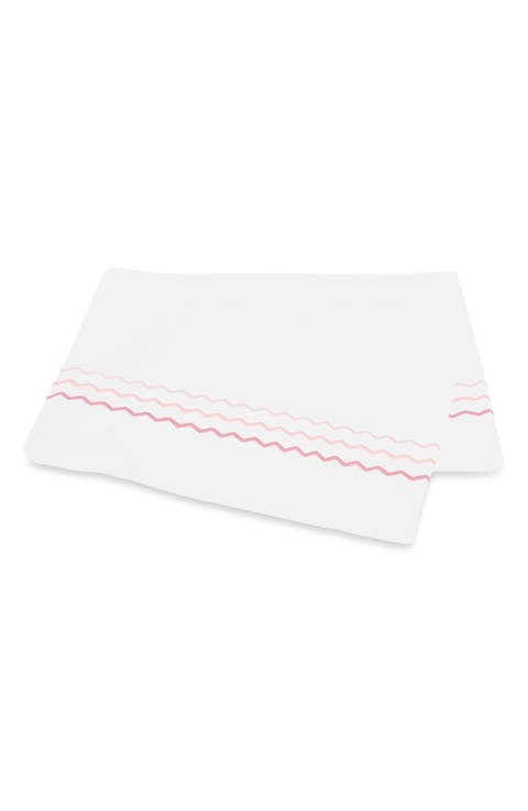 Axel Embroidered Flat Sheet