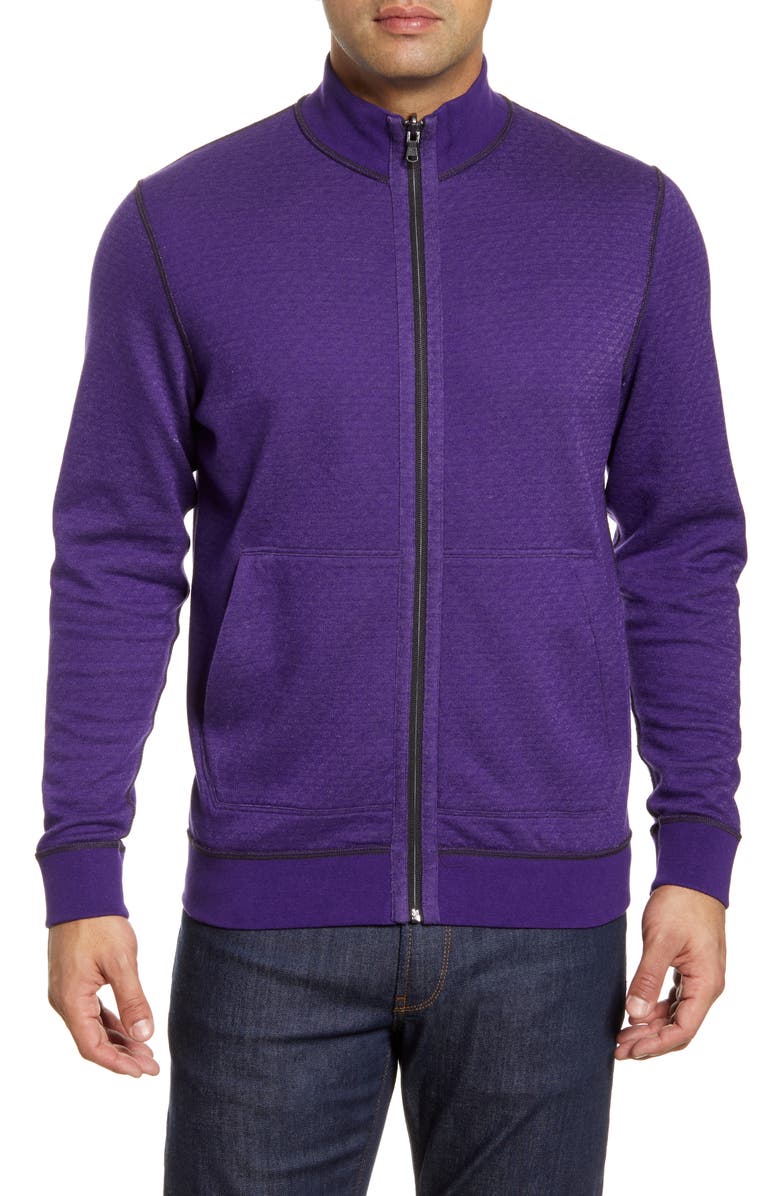 Robert Graham Mulhare Reversible Zip Jacket, Alternate, color,