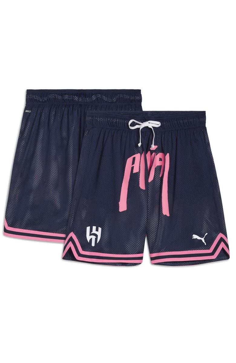 PUMA Men's Puma Navy Al Hilal 2025 FIFA Club World Cup Hoops Reversible Shorts, Main, color, Navy