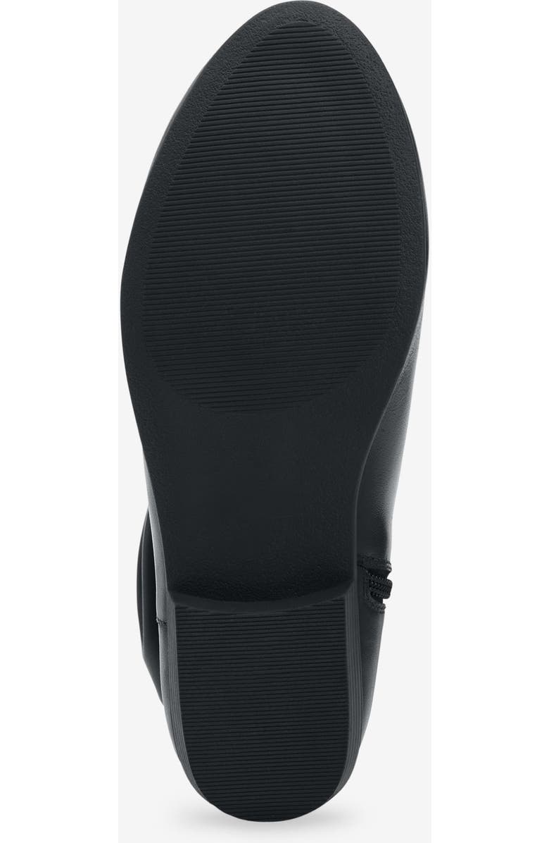 Comfortview The Monica Wide Calf Leather Boot, Alternate, color, Black