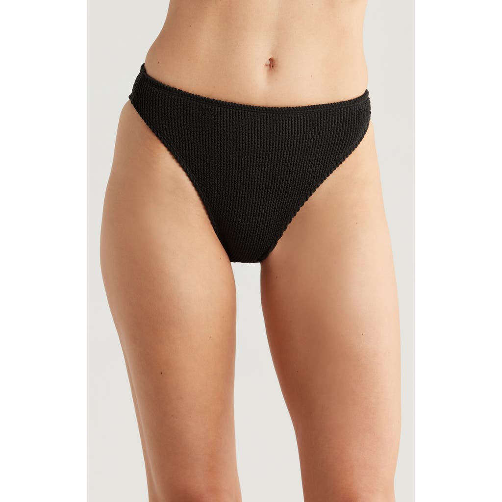 Good American Always Fits Good Waist Bikini Bottoms in Black001  product