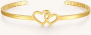 Mantra The Love Between A Mother And Daughter Knows No Distance - Heart Bracelet
