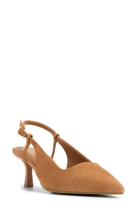 Adan Pointed Toe Slingback Pump (Women)