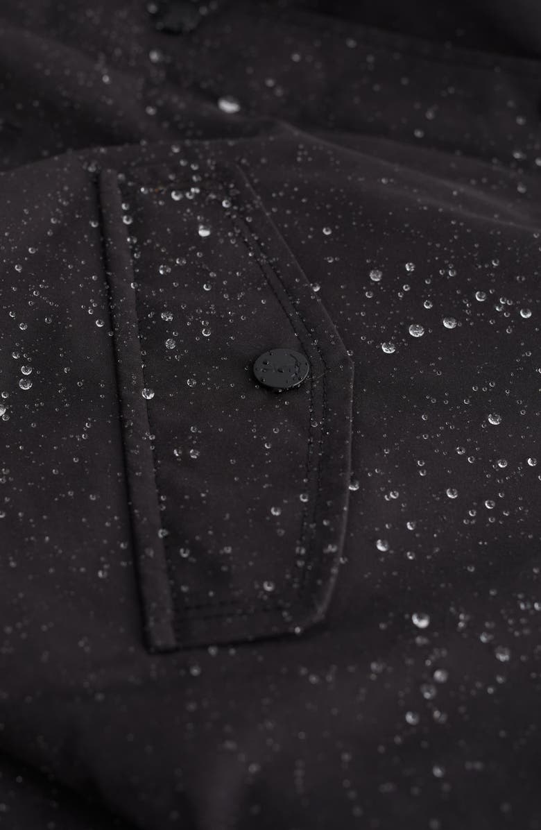 Seasalt Cornwall Plant Hunter Waterproof Hooded Coat, Alternate, color, Onyx