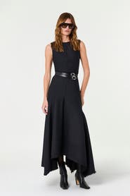 NICHOLAS Carla Sleeveless Raw Hem Maxi Dress