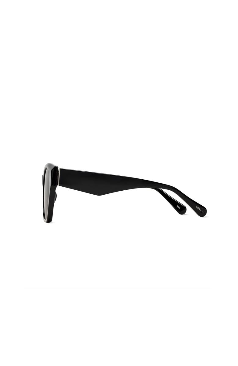 COVRY Irena Sunglasses, Alternate, color, Black