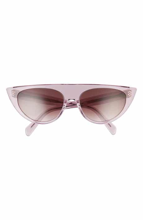 CELINE 56mm Geometric Sunglasses
