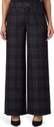 Wit & Wisdom Whitney Skyrise Plaid Wide Leg Trousers