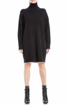 MAX STUDIO Long Sleeve Turtleneck Dress