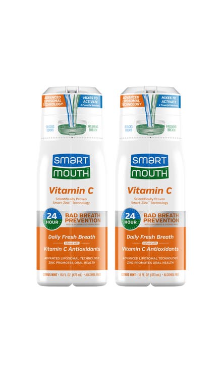 Advanced Liposomal Vitamin C Zinc-Activated Mouthwash 16 fl oz Each, 2-Pack