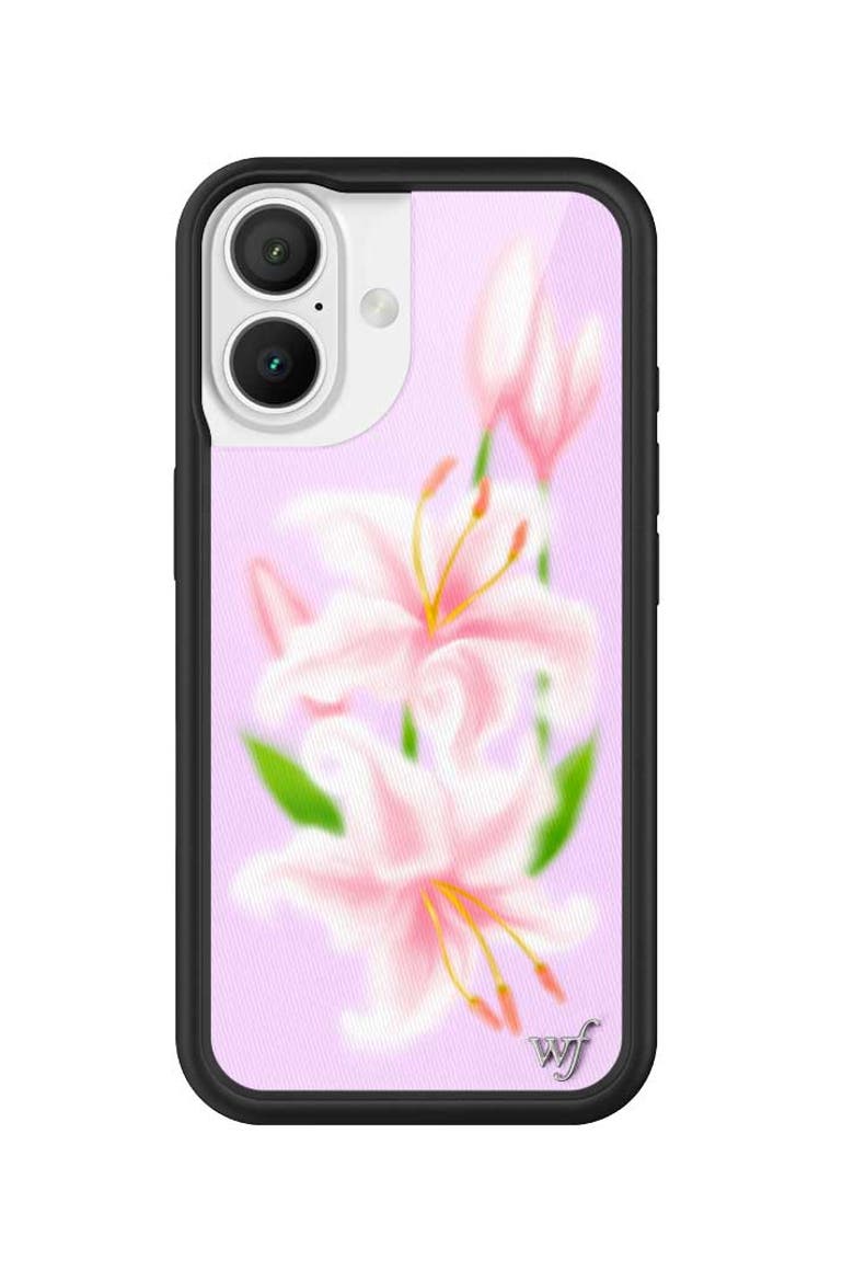Sweet Lily iPhone Case, Alternate, color, Purple