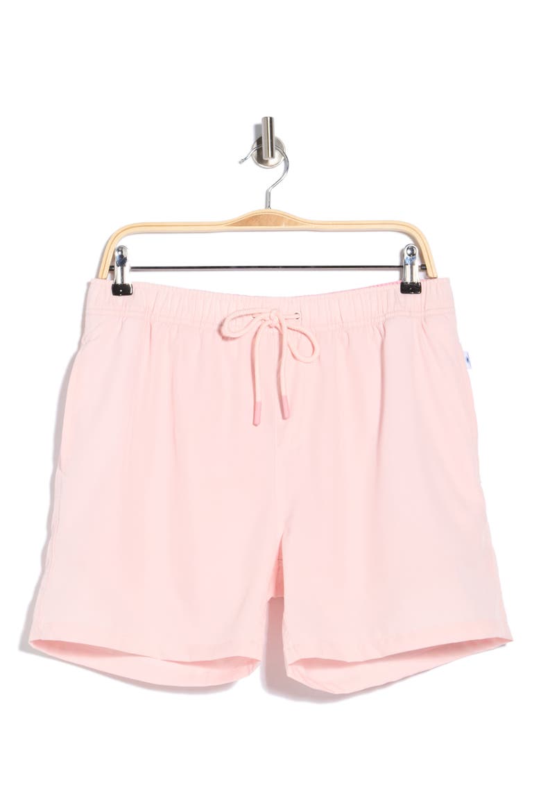 Performance Volley Swim Shorts, Alternate, color, PINK