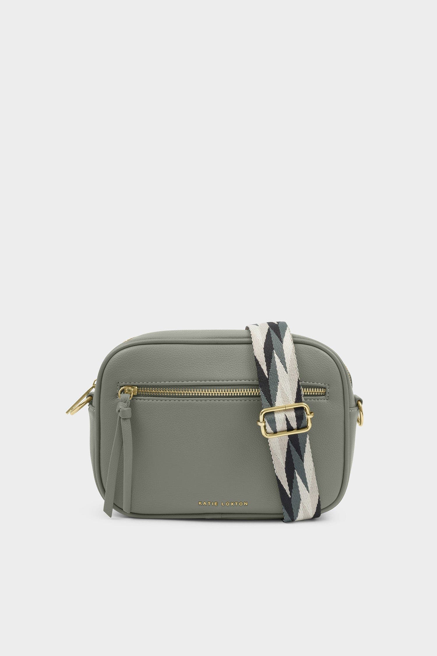 Katie Loxton Hallie Crossbody Bag, Alternate, color, Graphite Green