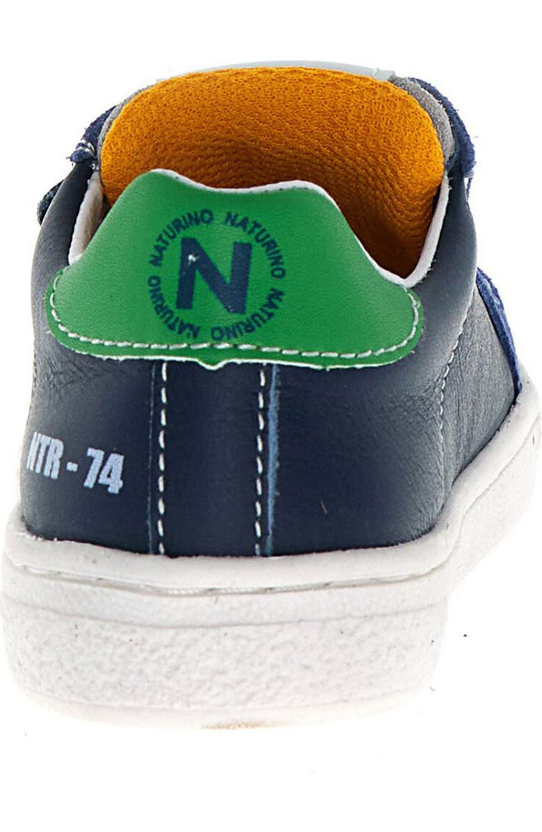 Naturino Kids' Pinn Sneaker, Alternate, color, Grey-Navy-Azure