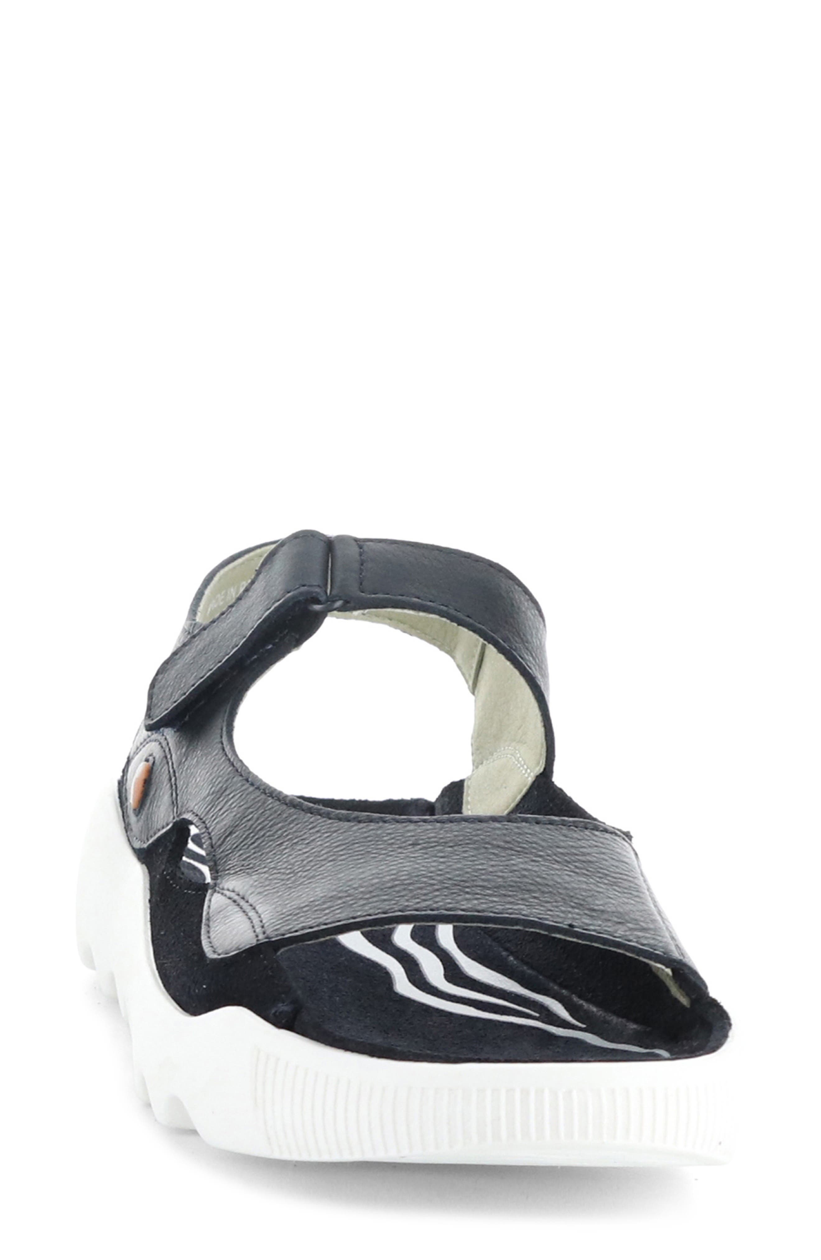 Fly London Weal Sandal, Alternate, color, Navy Smooth Leather