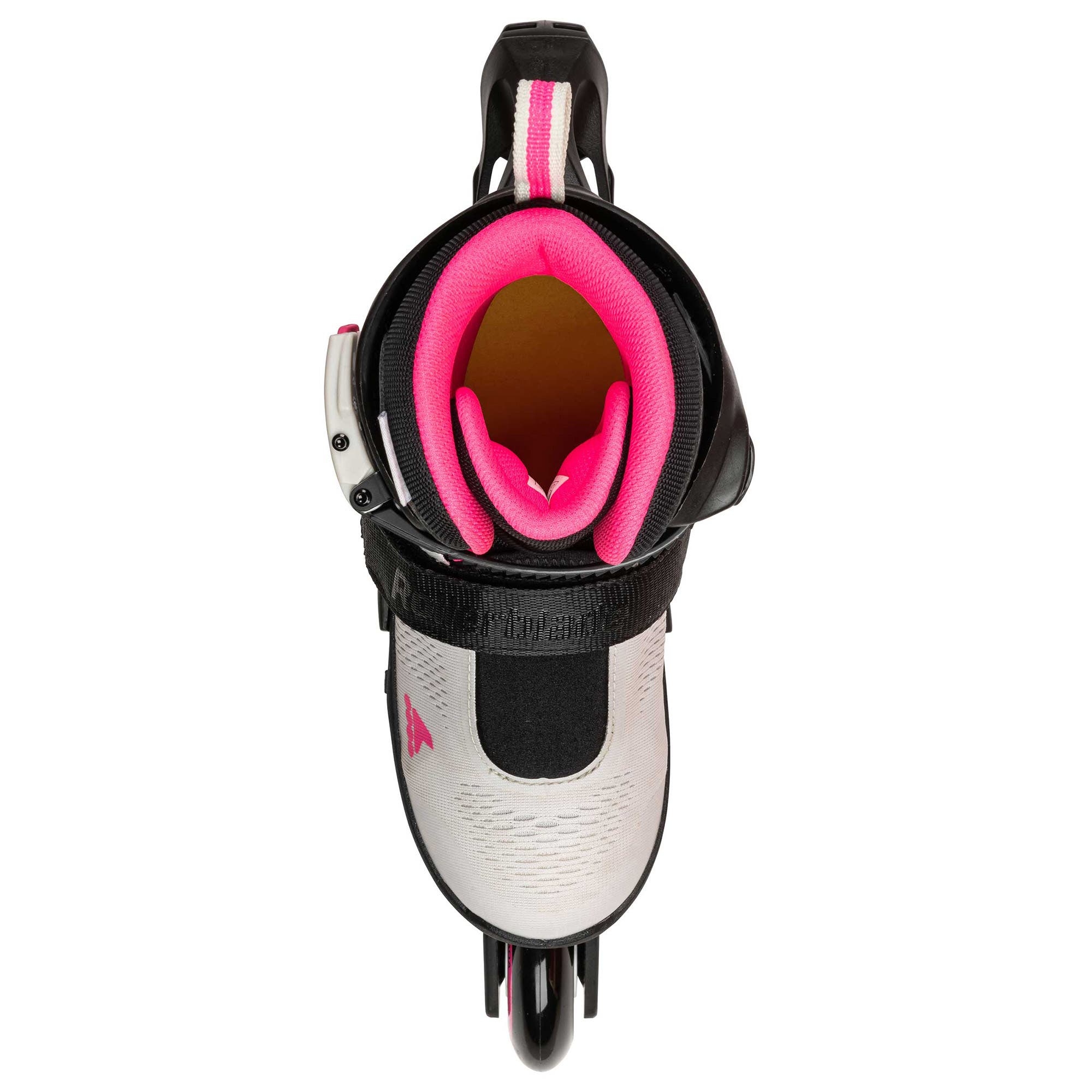 Rollerblade Microblade Free 3WD Girls Adjustable Inline Skates, Alternate, color, Grey/Pink