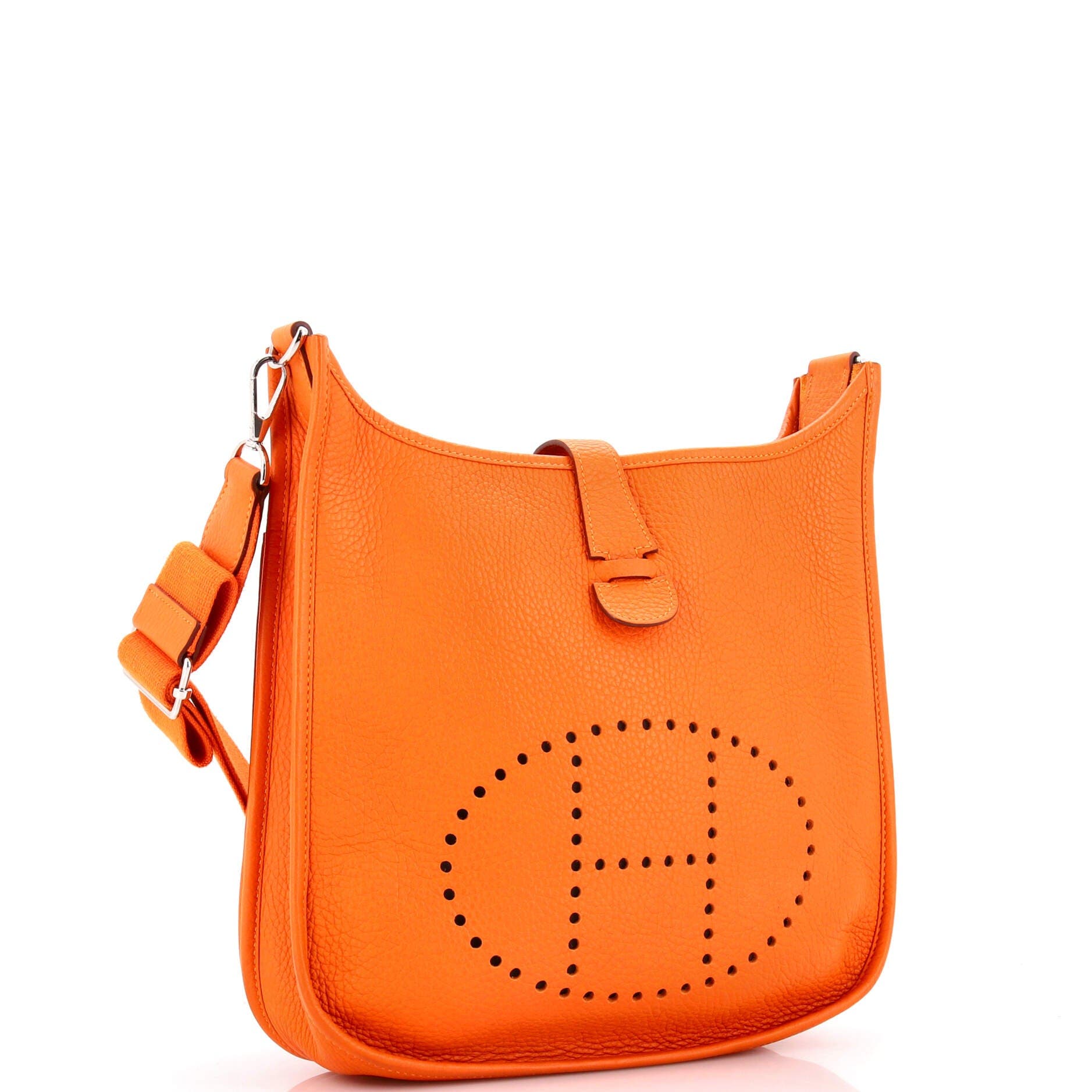 Pre-Owned Hermes Evelyne Bag Gen III Clemence PM, Alternate, color, 