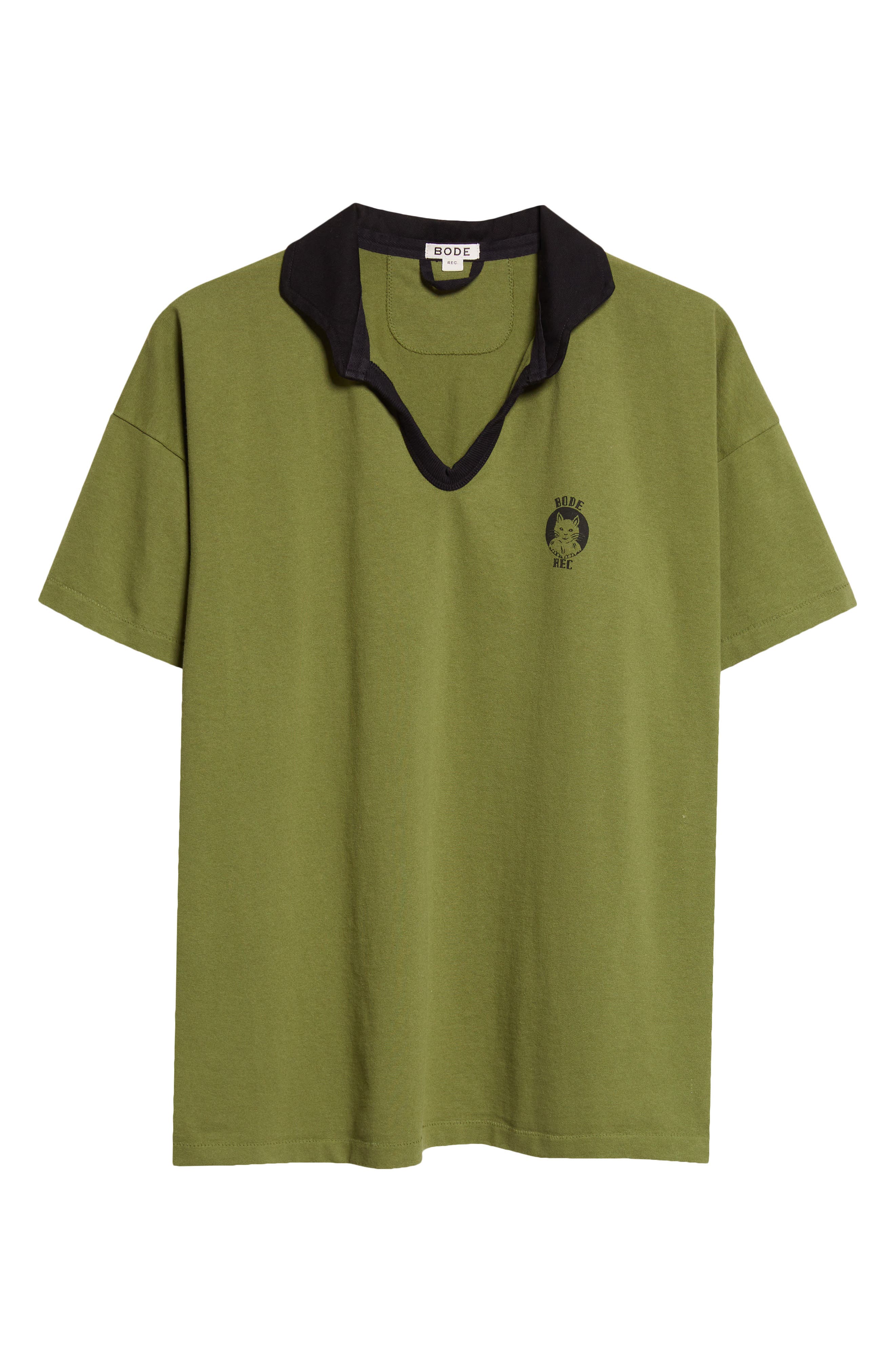 Cat Patch Cotton Polo (Men) | Nordstrom