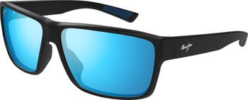Uila 62mm PolarizedPlus2<sup>®</sup> Oversize Rectangular Sunglasses