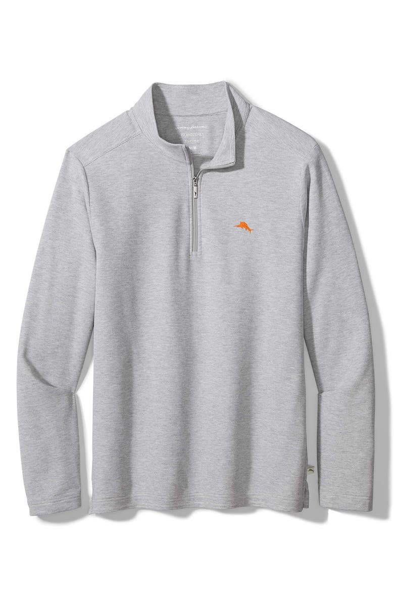 Tommy Bahama Emfielder 2.0 IslandZone<sup>®</sup> Quarter Zip Performance Pullover, Main, color,