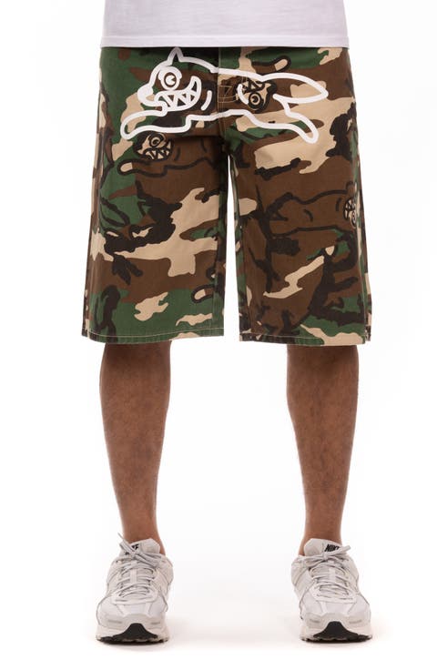Icee Camo Twill Shorts