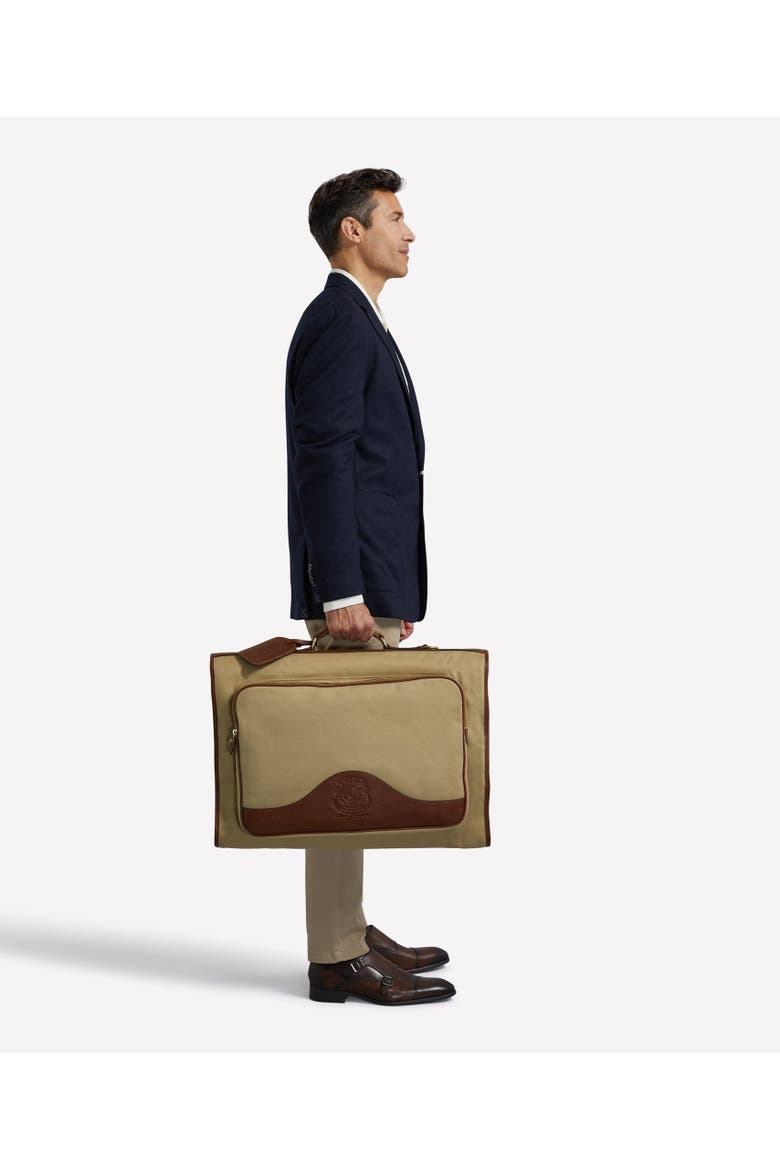 Packet No. 83, Alternate, color, Khaki Twill / Vintage Chestnut