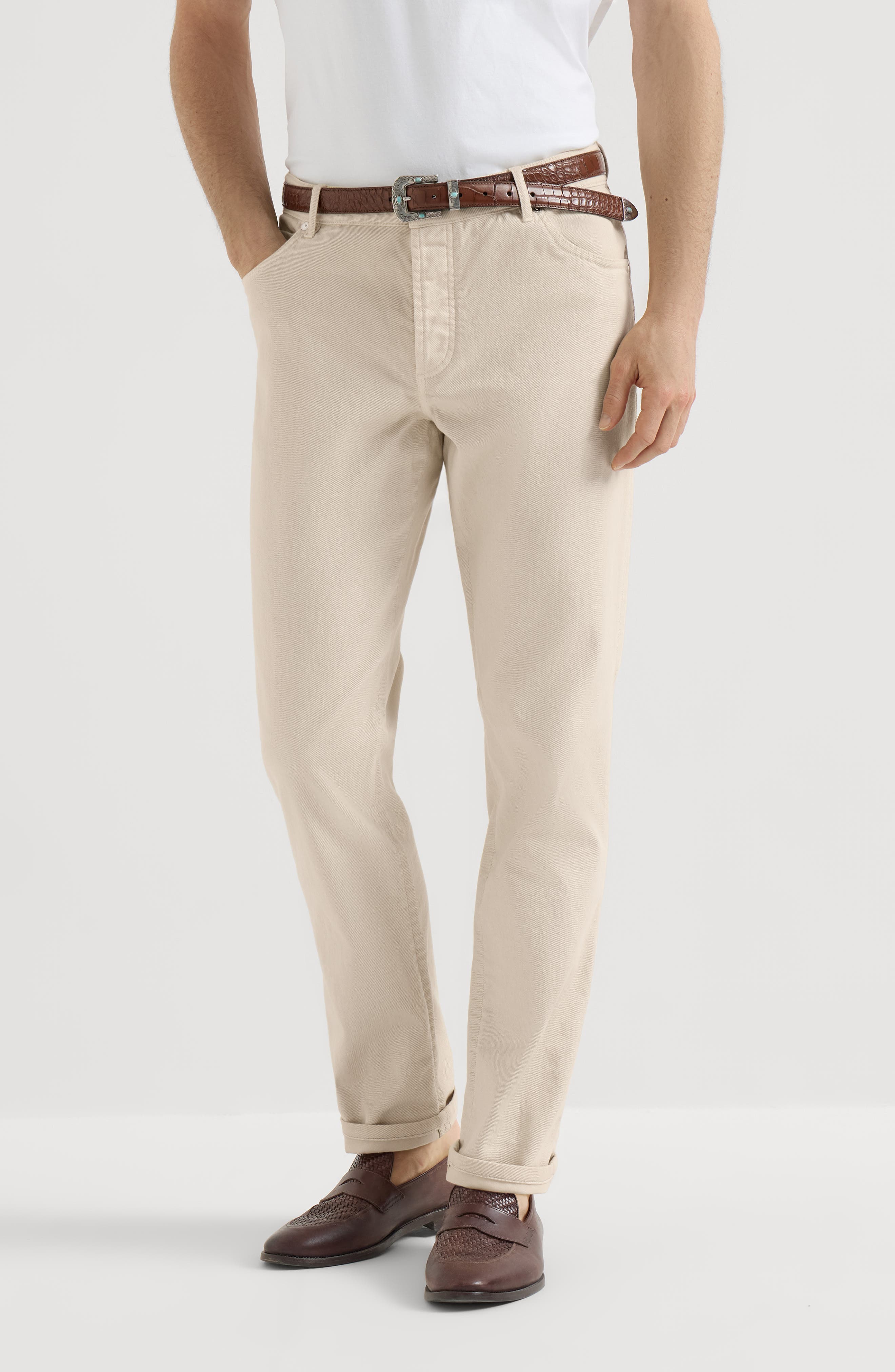 Slim fit trousers - image 2