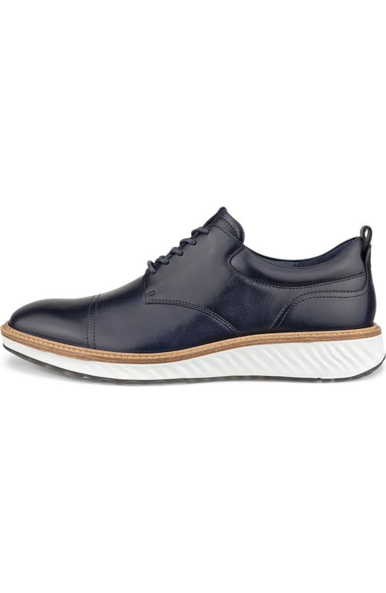ECCO ST.1 Hybrid Cap Toe Derby, Alternate, color, Marine