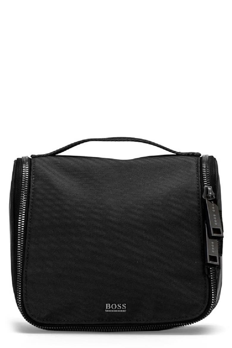 First Class Dopp Kit, Main, color, BLACK