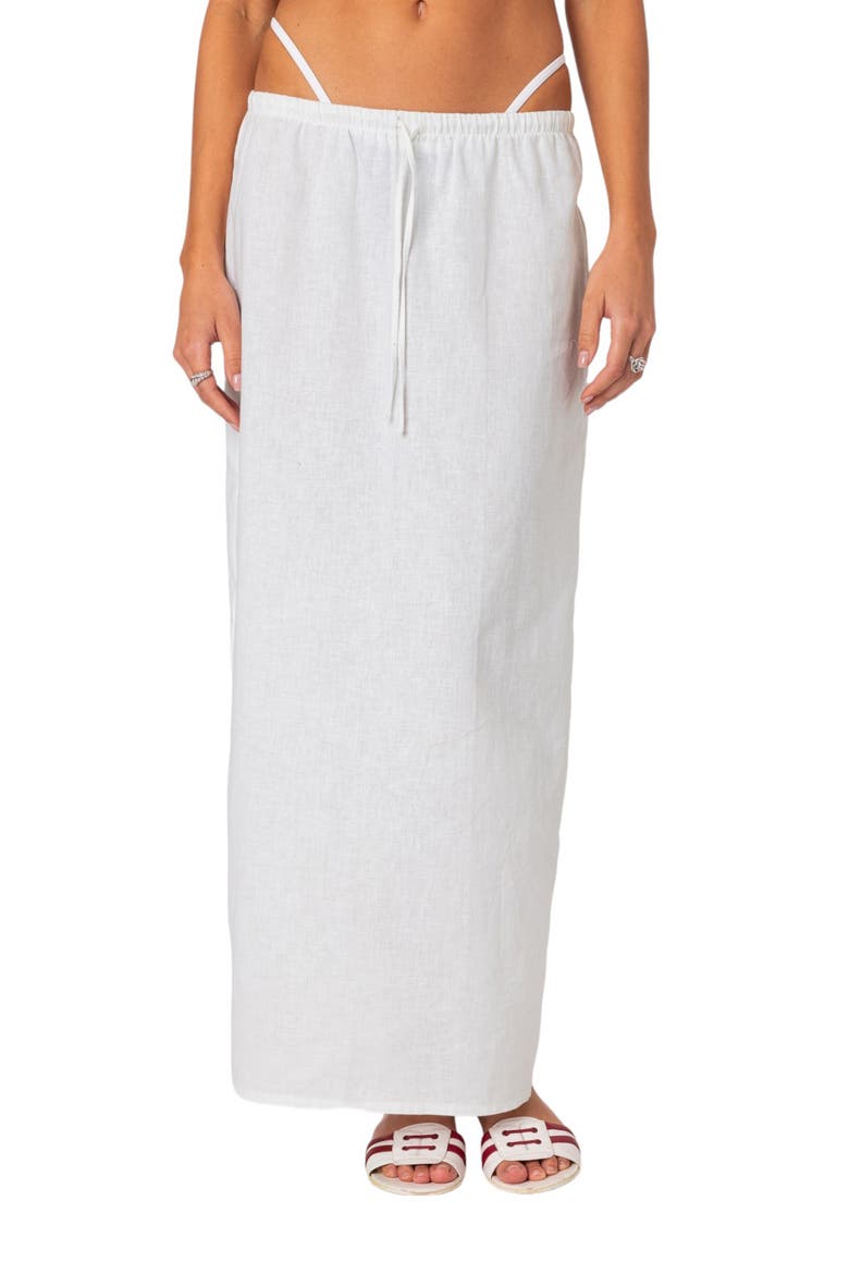 Rayla Maxi Skirt, Main, color, WHITE