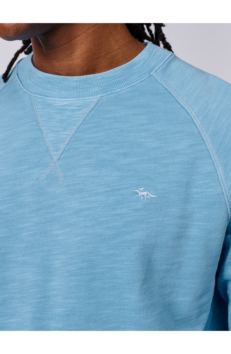 Aubin Garsdale Slub Crew Neck Sweatshirt, Alternate, color, Pale Blue