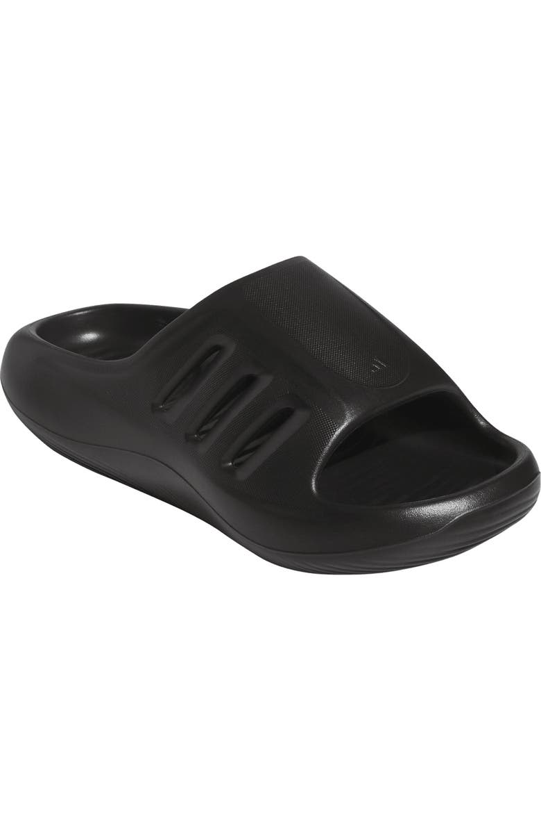adidas Gender Inclusive Adifom IIInfinity Slide Sandal, Main, color, Core Black/ Core Black/ Black