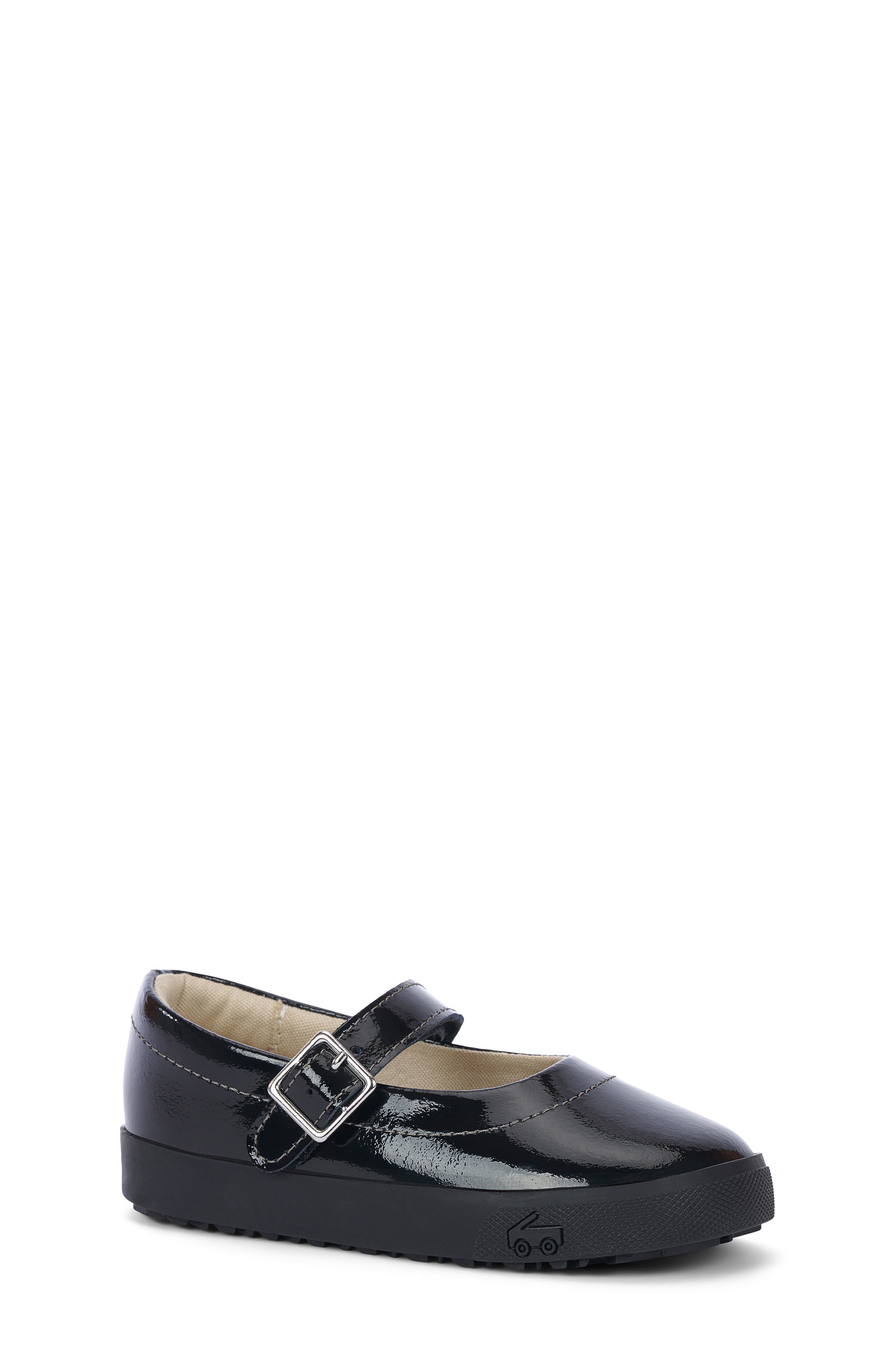 Kids' Lucia Mary Jane, Alternate, color, BLACK PATENT