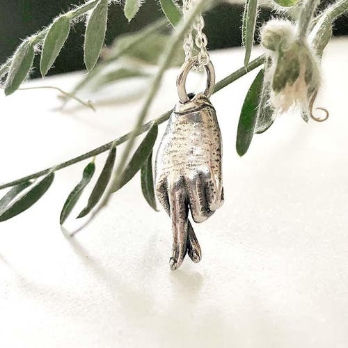 Astor & Orion Good Luck Charm Necklace In Silver