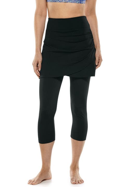 Skirted Swim Capris, UPF 50+ Sun Protection, Kahula