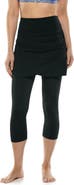 Coolibar Skirted Swim Capris, UPF 50+ Sun Protection, Kahula