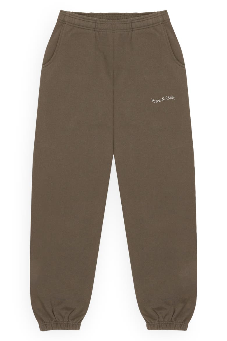 Wordmark Sweatpants, Main, color, CLAY