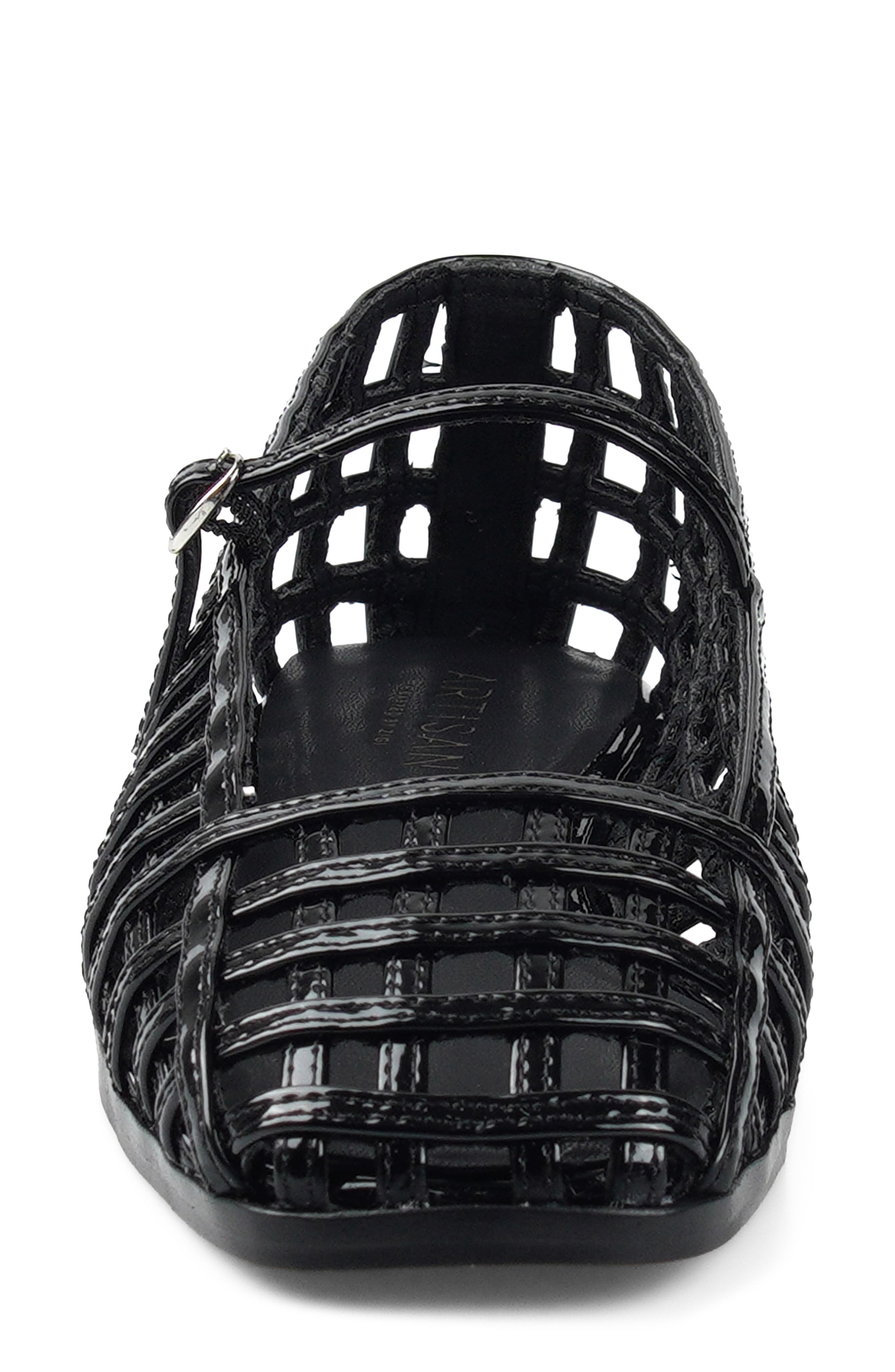 Dawsen Mary Jane Flat, Alternate, color, BLACK LEATHER