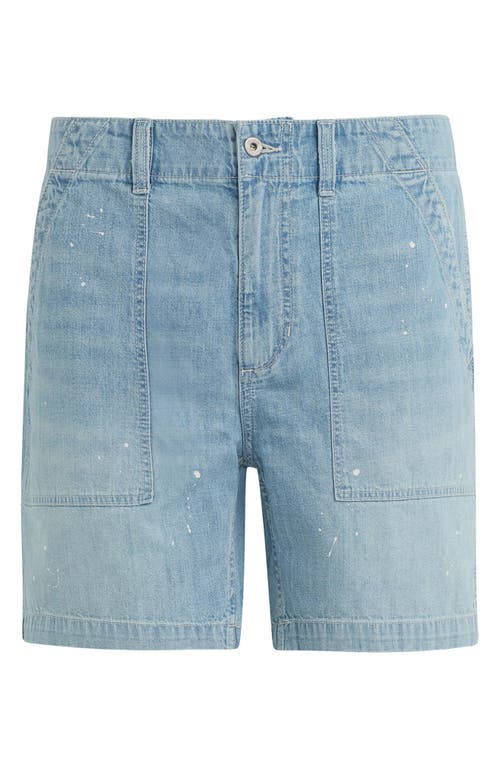 Joe's Utility Chambray Shorts In Brown