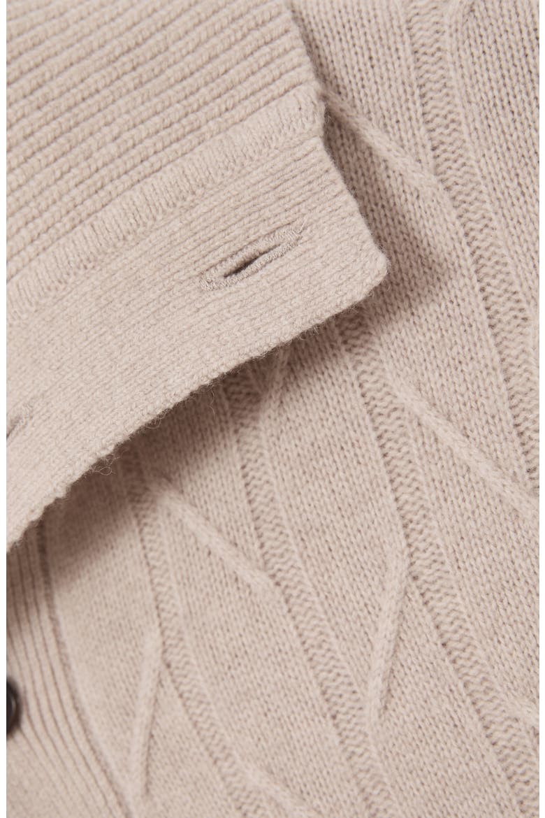 Littleton Wool Cable Knit Sweater, Alternate, color, OATMEAL