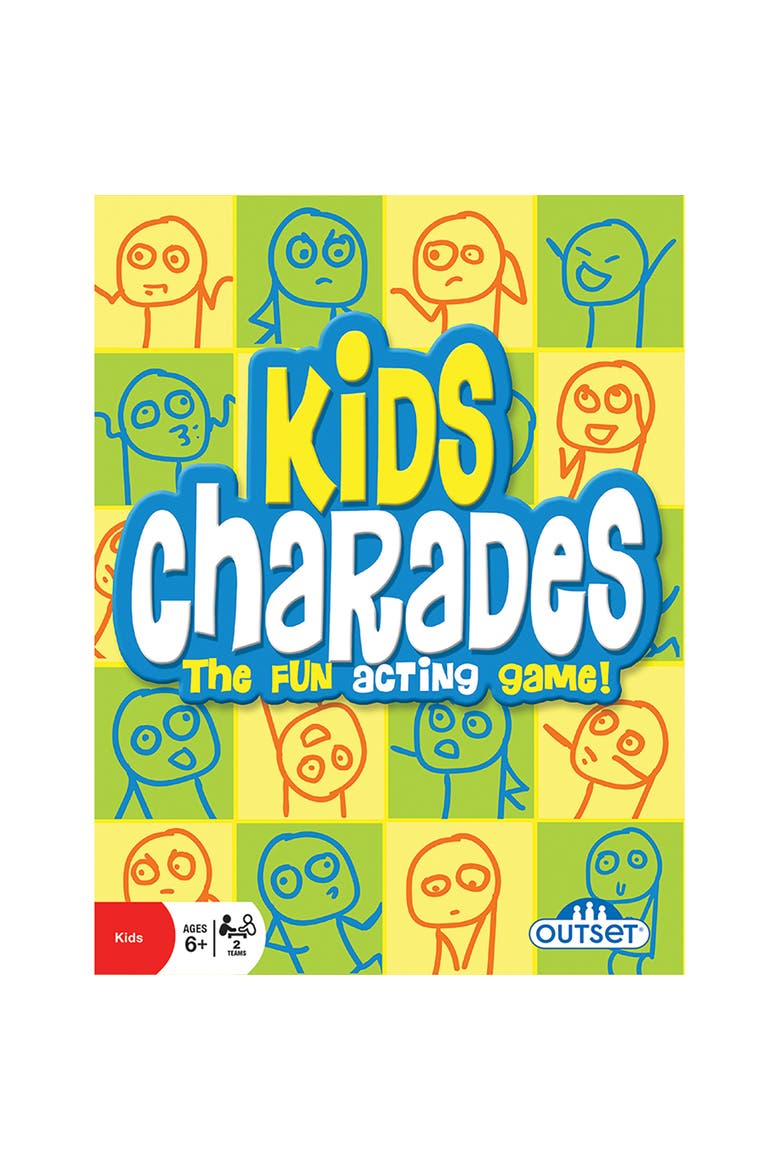 Kids Charades (New Box Size) 300 Charades, Ages 6+, Main, color, Multicolored