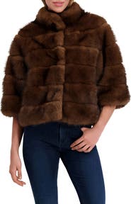 Lyla Grant Fur-Free Sable (Faux Fur) Jacket