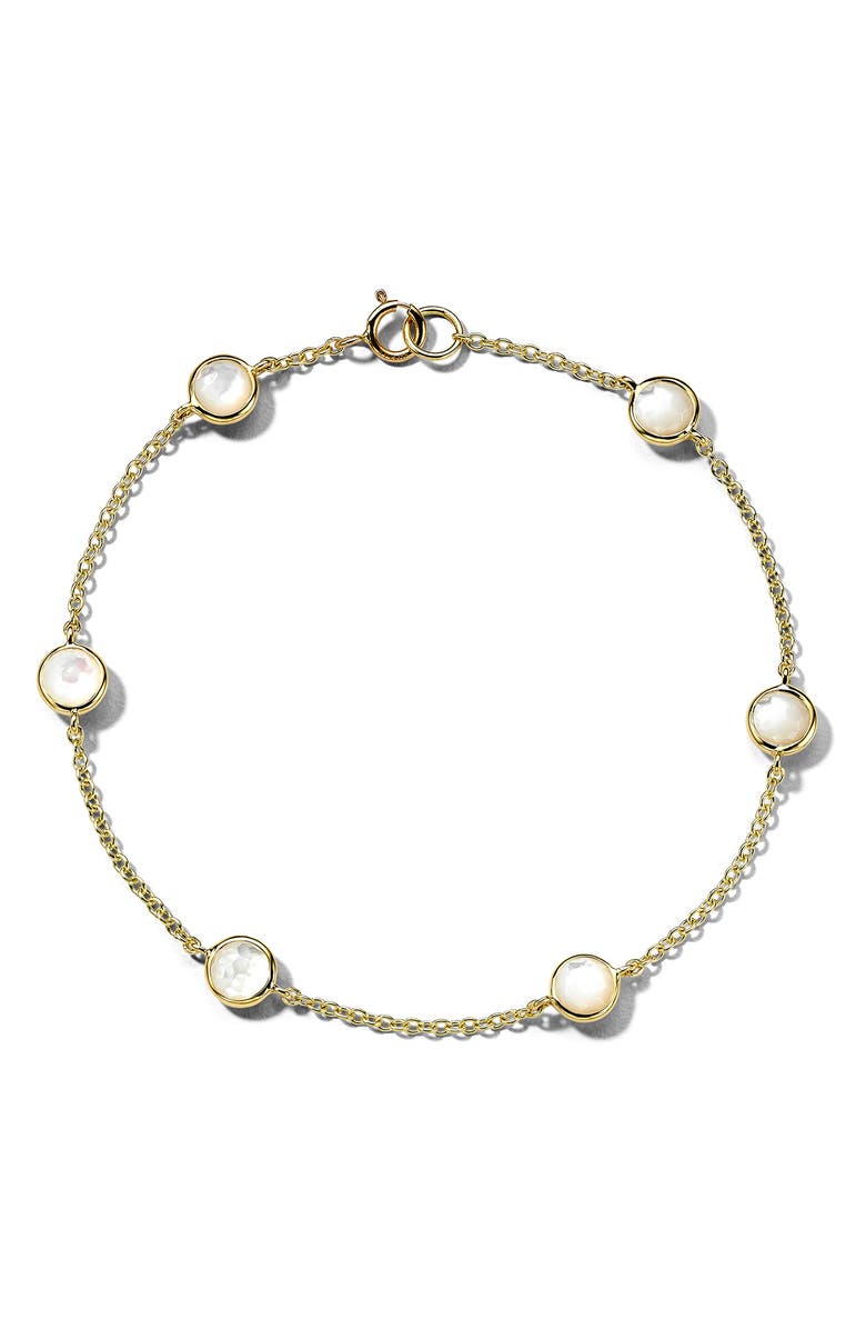 Ippolita Lollipop 6-Stone Station Bracelet, Main, color, 