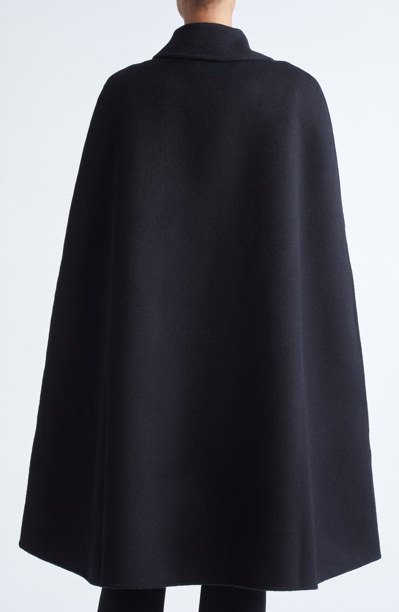 Burberry Maud Wool Blend Cape, Alternate, color,