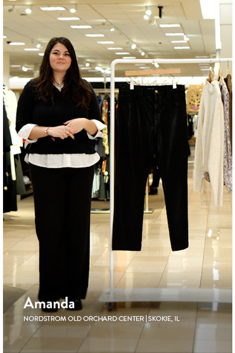 The Valentina Shortie Super High Waist Mini Bootcut Jeans video