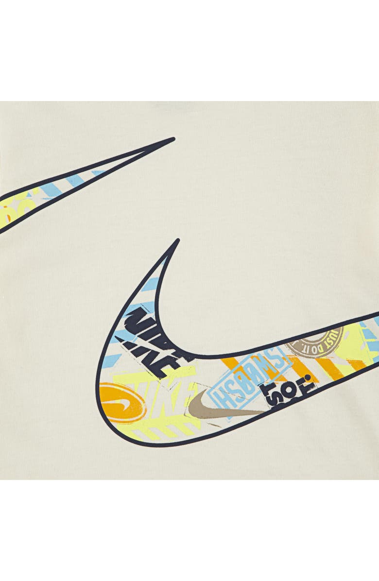 Nike Kids' Cotton Blend Graphic T-Shirt & Shorts Set, Alternate, color,