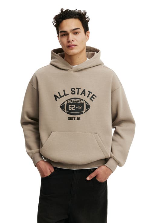 Men's Box Fit Graphic Hoodie