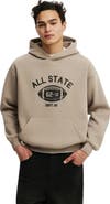 Cotton On Men's Box Fit Graphic Hoodie