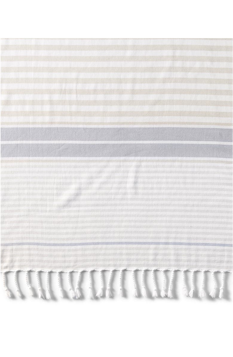 Lands' End Turkish Cotton Beach Towel, Alternate, color,